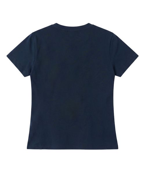 Purchase OPENYARD (OY) 粗体字海军蓝T恤 OYBFS1TE050NA