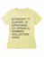 Shop OPENYARD (OY) Bold Letters Yellow Tee OYBFS1TE050YE