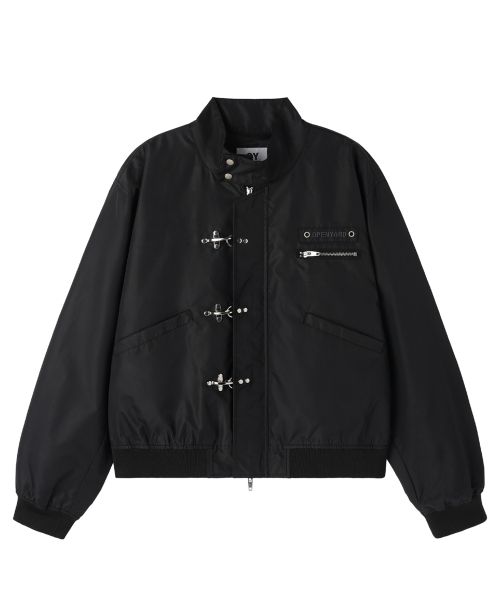 OPENYARD (OY) Lock In Black Jacket OYBFS1OU003BK
