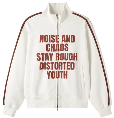 OPENYARD (OY) Noise Chaos White Track Jacket OYBFS1OU006WH Order OPENYARD (OY) Noise Chaos White Track Jacket OYBFS1OU006WH