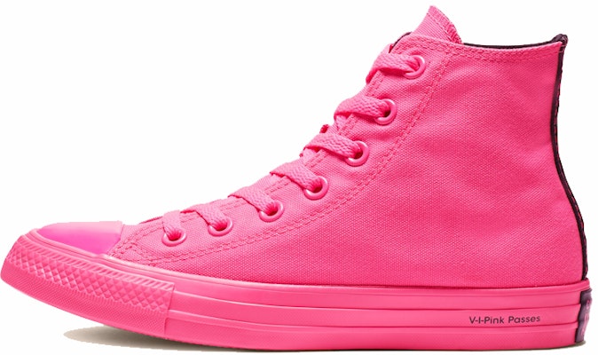 OPI x Converse Chuck Taylor All Star High 'V-I-Pink Passes' Sneakers Merah Jambu 165658C Buy OPI x Converse Chuck Taylor All Star High 'V-I-Pink Passes' Sneakers Merah Jambu 165658C