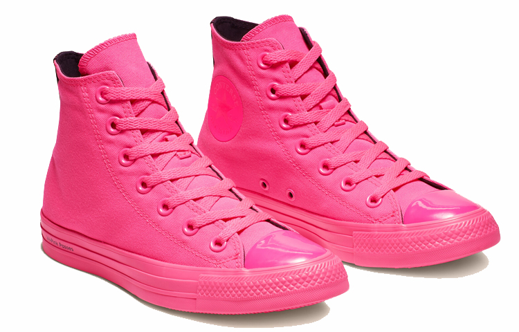 Lookbook OPI x Converse Chuck Taylor All Star High 'V-I-Pink Passes' Sneakers Merah Jambu 165658C
