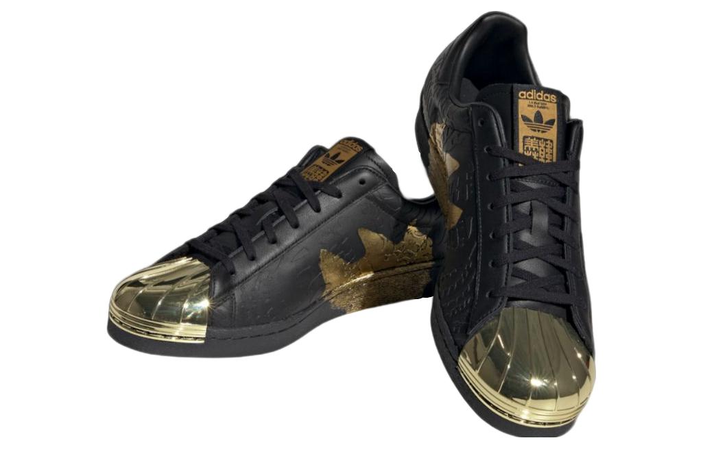 Lookbook adidas Originals Superstar 80s x Han Meilin 'Negro Oro' ID4379