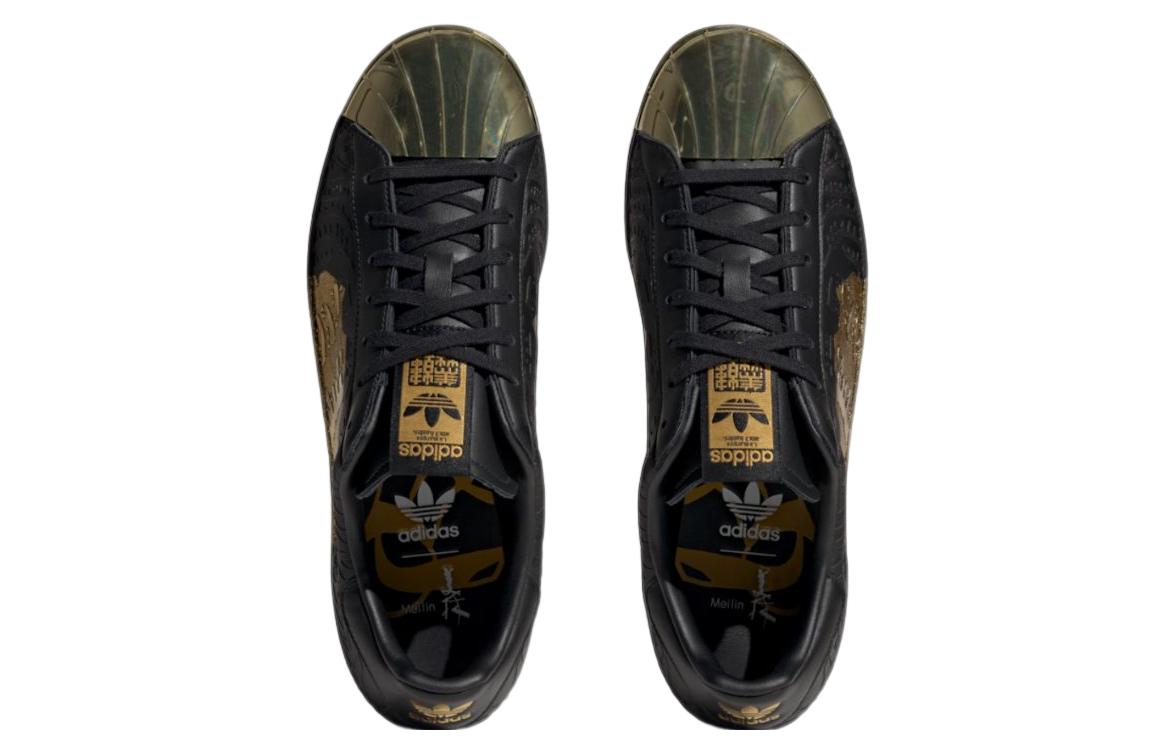 Shop adidas Originals Superstar 80s x Han Meilin 'Negro Oro' ID4379