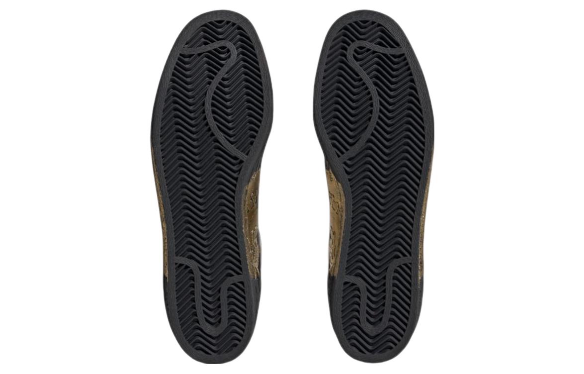 Details for adidas Originals Superstar 80s x Han Meilin 'Negro Oro' ID4379