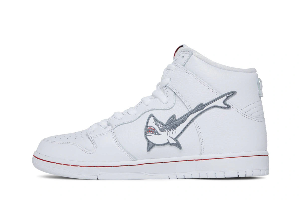 Oski x Nike SB Dunk High 'White Shark'