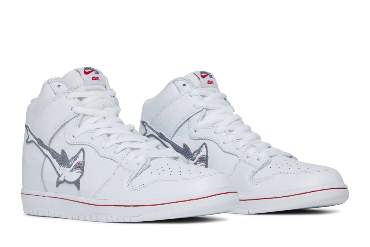 Oski x Nike SB Dunk High 'White Shark'
