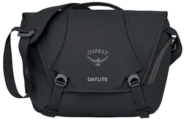 Tas Selempang Osprey Daylite Messenger 12L Poliester Daur Ulang - Hitam Unisex 843820186222-BLACK Buy Tas Selempang Osprey Daylite Messenger 12L Poliester Daur Ulang - Hitam Unisex 843820186222-BLACK