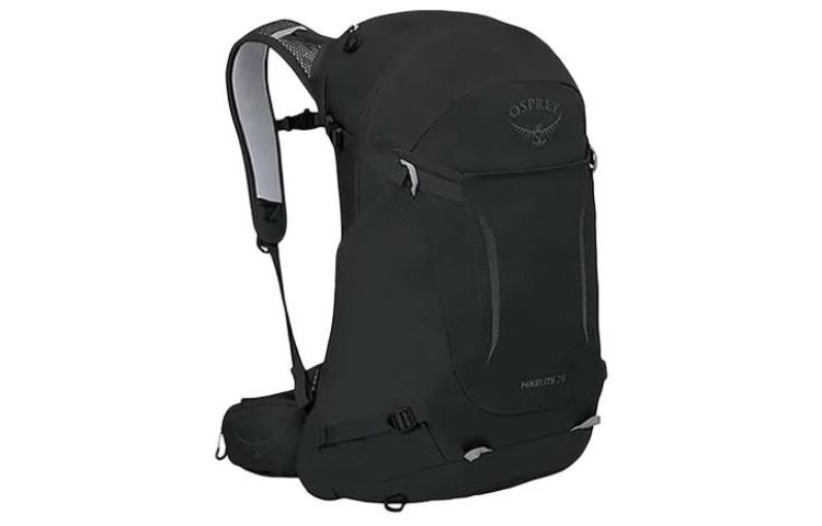 Osprey Hikelite 28L Lightweight Hiking Backpack Outdoor Daypack - Black 10004871