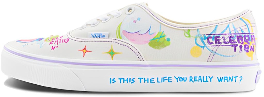 Vans X Nuttsh Authentic OTW '白色多彩' VN0A5KS9CGX Buy Vans X Nuttsh Authentic OTW '白色多彩' VN0A5KS9CGX