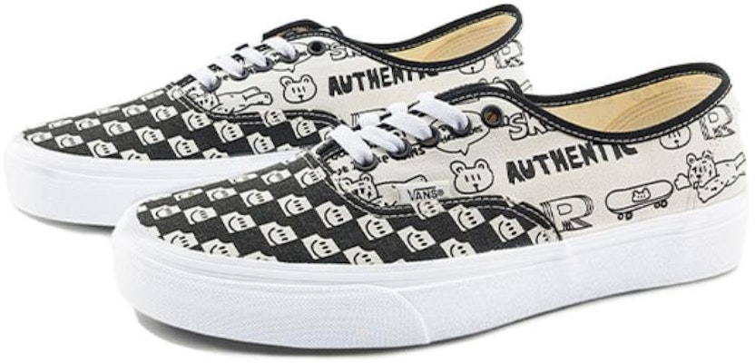 Vans Authentic x Otw Nuttsh 'Hitam Putih' VN0A5KS9BPR Lookbook Vans Authentic x Otw Nuttsh 'Hitam Putih' VN0A5KS9BPR