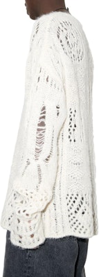 OUR LEGACY Beige Sweater Rajut V-Neck dengan Manset Rib. M4233VCB Purchase OUR LEGACY Beige Sweater Rajut V-Neck dengan Manset Rib. M4233VCB