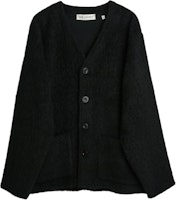 OUR LEGACY Black Wool Cardigan Sweater V-Neck Button-Up M4206CBM OUR LEGACY Black Wool Cardigan Sweater V-Neck Button-Up M4206CBM