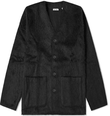 OUR LEGACY Cárdigan de Lana Negra con Botones y Escote en V M4206CBM Order OUR LEGACY Cárdigan de Lana Negra con Botones y Escote en V M4206CBM