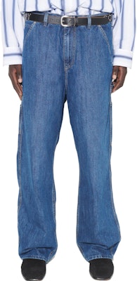 OUR LEGACY Jeans Azul Tiro Alto con Bolsillo Trasero. M4235JWB Shop OUR LEGACY Jeans Azul Tiro Alto con Bolsillo Trasero. M4235JWB