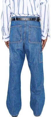 OUR LEGACY Jeans Azul Tiro Alto con Bolsillo Trasero. M4235JWB Purchase OUR LEGACY Jeans Azul Tiro Alto con Bolsillo Trasero. M4235JWB