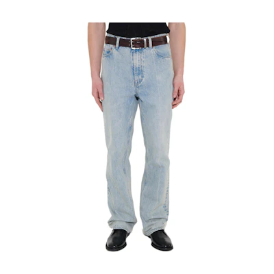 OUR LEGACY High-Waisted Straight Fit Jeans Blue M42257BL