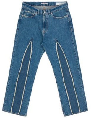 OUR LEGACY Jeans Azules Fit Suelto Pierna Recta con Cremallera M4205TS Order OUR LEGACY Jeans Azules Fit Suelto Pierna Recta con Cremallera M4205TS