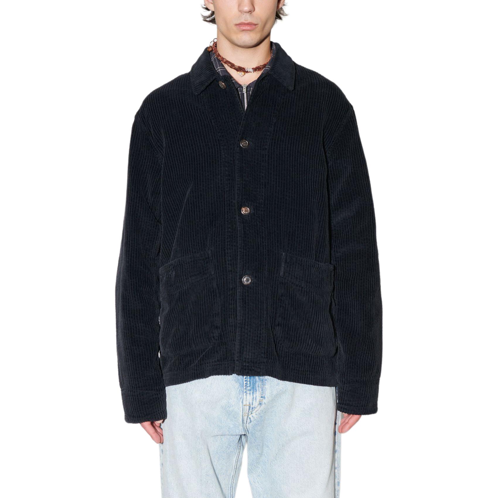 Lookbook OUR LEGACY 單排扣口袋外套 黑色 M2241AW