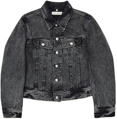 OUR LEGACY Chaqueta Ajustada Manga Larga Color Sólido con Botones M4235ROB Order OUR LEGACY Chaqueta Ajustada Manga Larga Color Sólido con Botones M4235ROB