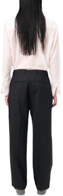 OUR LEGACY Celana Panjang Kasual Hitam Twill Fit Relaxed Pria M421BBPW Shop OUR LEGACY Celana Panjang Kasual Hitam Twill Fit Relaxed Pria M421BBPW