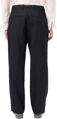 OUR LEGACY Celana Panjang Kasual Hitam Twill Fit Relaxed Pria M421BBPW Cheap OUR LEGACY Celana Panjang Kasual Hitam Twill Fit Relaxed Pria M421BBPW