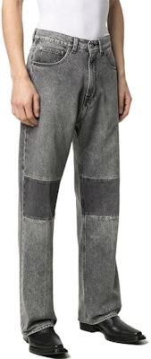 OUR LEGACY Jeans Gris de Tiro Alto, Campana y Patchwork - Estilo Otoño M2205TB Shop OUR LEGACY Jeans Gris de Tiro Alto, Campana y Patchwork - Estilo Otoño M2205TB