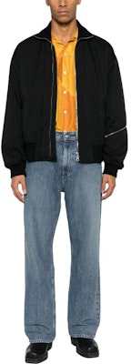 OUR LEGACY Jeans Azul Loose Fit Pierna Ancha con Logo Limpio. M4235TD Lookbook OUR LEGACY Jeans Azul Loose Fit Pierna Ancha con Logo Limpio. M4235TD