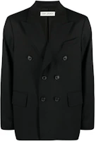 Our Legacy Double-Breasted Wool Blazer Jacket Black M4200DBBP Our Legacy Double-Breasted Wool Blazer Jacket Black M4200DBBP