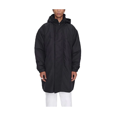 OUR LEGACY FW21 Fenrir Parka Loose Fit Hooded Coat Black M4211FPBR