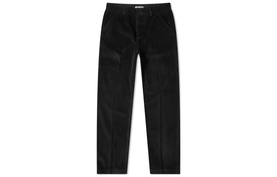 OUR LEGACY FW22  Black Corduroy Straight-Leg Casual Pants MR194CBC