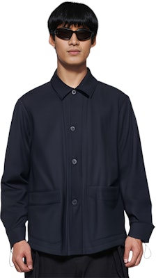 OUR LEGACY FW22 Camisa Negra de Manga Larga Suelta Color Sólido M4191AB Details for OUR LEGACY FW22 Camisa Negra de Manga Larga Suelta Color Sólido M4191AB