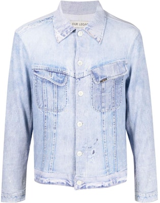 OUR LEGACY FW22 Chaqueta de Mezclilla Azul con Bolsillo Clásico - Manga Larga M2222RD Buy OUR LEGACY FW22 Chaqueta de Mezclilla Azul con Bolsillo Clásico - Manga Larga M2222RD