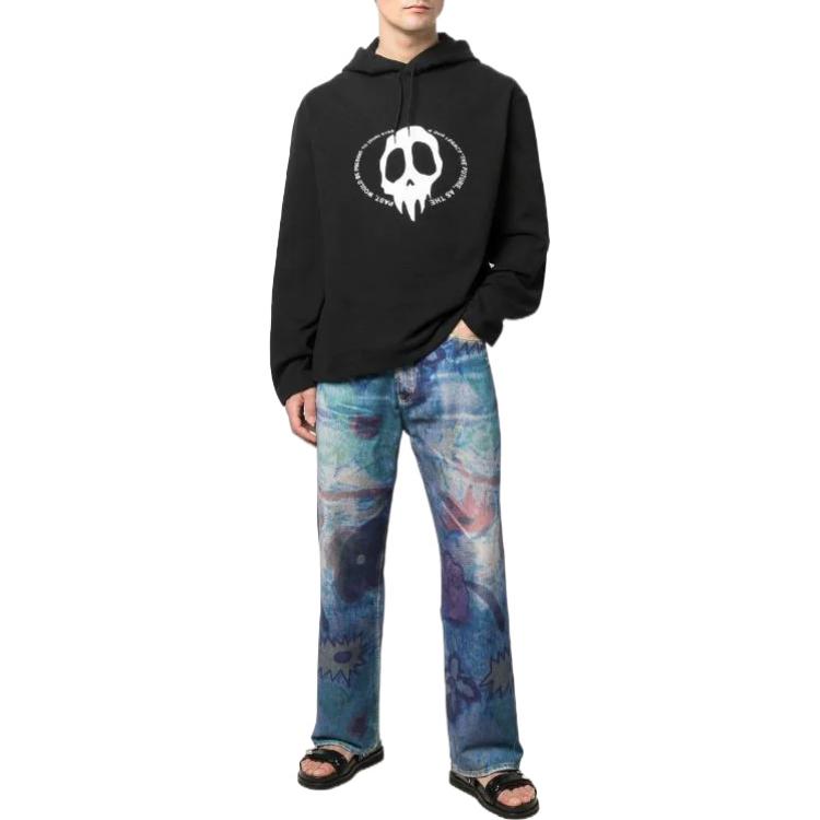 Lookbook OUR LEGACY FW22 Sudadera con Capucha Maverick Skull Negra M2226LS