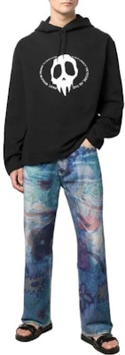 OUR LEGACY FW22 Sudadera con Capucha Maverick Skull Negra M2226LS Lookbook OUR LEGACY FW22 Sudadera con Capucha Maverick Skull Negra M2226LS