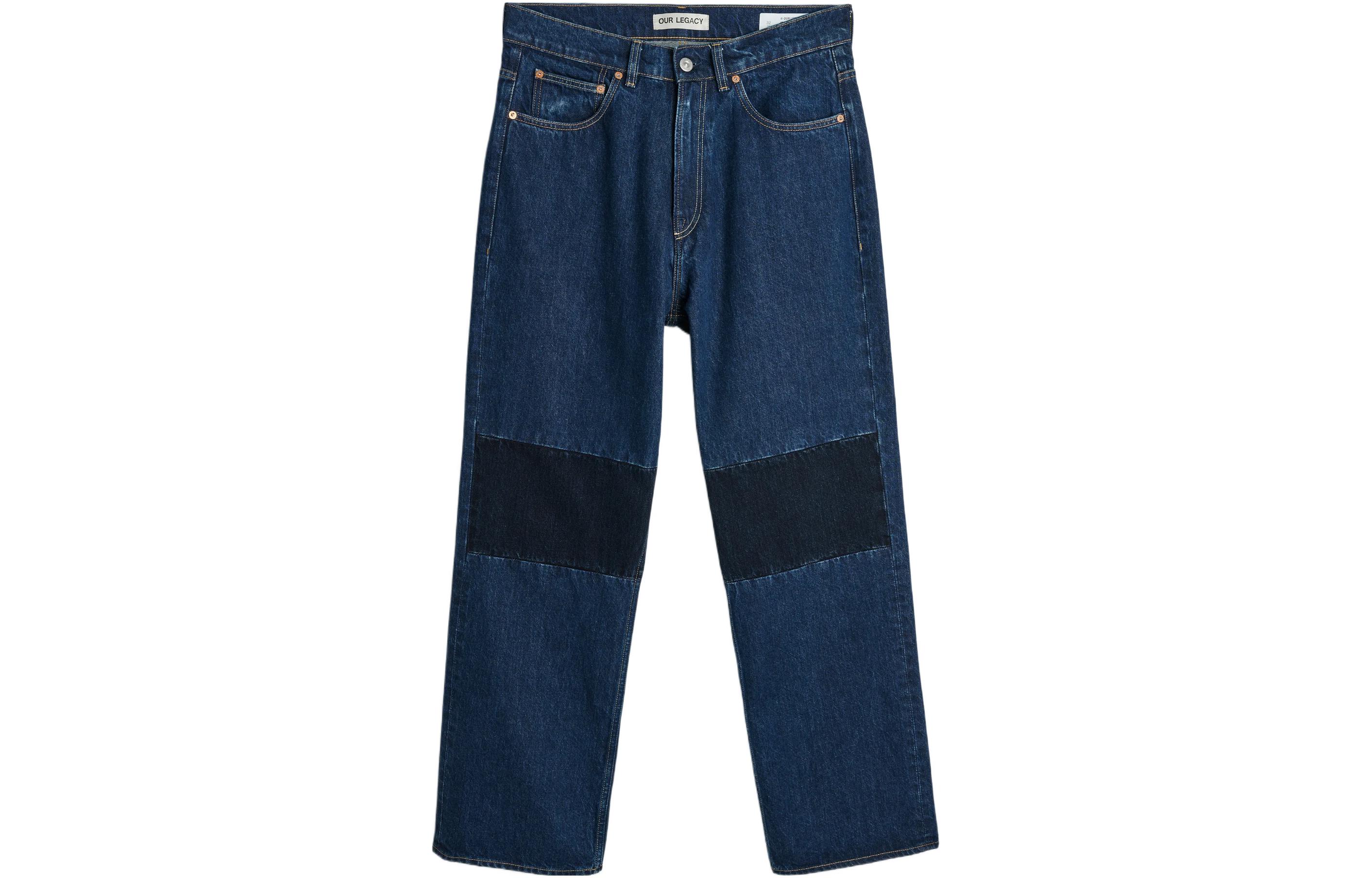 OUR LEGACY FW22 Washed Loose Fit Jeans Men’s Blue M4225ETWI
