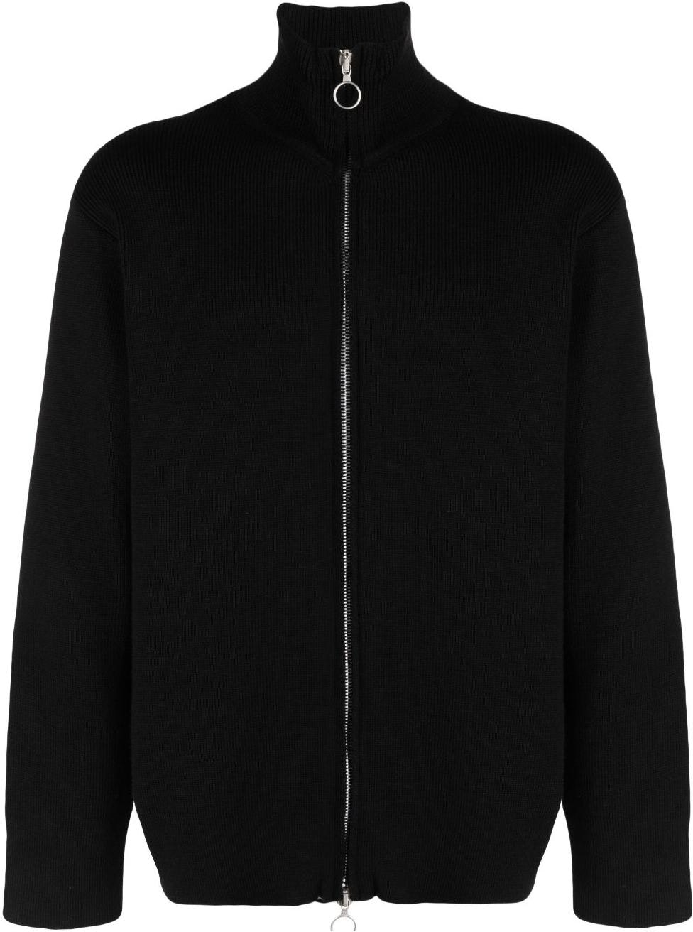 our-legacy-fw-23-black-high-neck-zip-loose-fit-long-sleeve-shirt-m4233-fsb