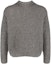 Order OUR LEGACY FW23 Suéter de Punto Texturizado Cuello Redondo Gris Pimienta M4233SR