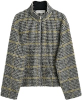 OUR LEGACY FW23 Houndstooth Zip-Up Colorblock Jacket Men’s M4236SPH OUR LEGACY FW23 Houndstooth Zip-Up Colorblock Jacket Men’s M4236SPH