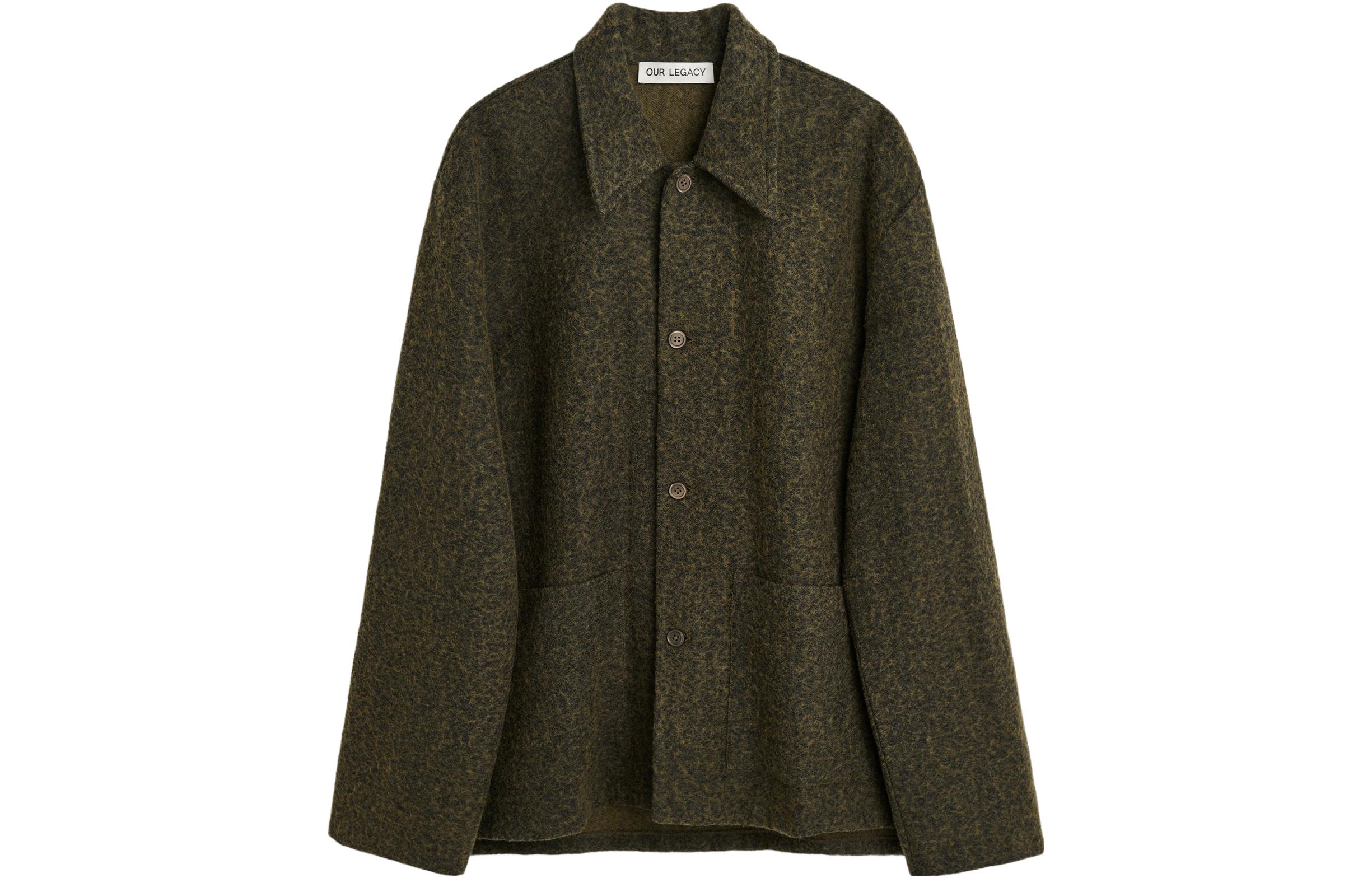 Order OUR LEGACY FW23苔綠農場印花單排扣領夾克 男款 M4236HM