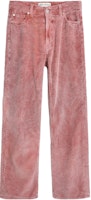 OUR LEGACY FW23 Vintage Washed High-Waisted Corduroy Pants Pink Menswear M42357A OUR LEGACY FW23 Vintage Washed High-Waisted Corduroy Pants Pink Menswear M42357A