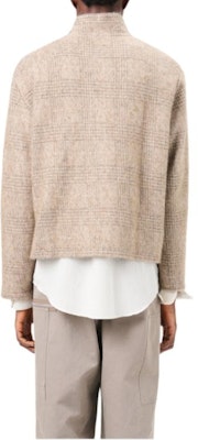 OUR LEGACY FW24 Polo Beige Cuadros Manga Larga Relajada Cortada. M4243SB Shop OUR LEGACY FW24 Polo Beige Cuadros Manga Larga Relajada Cortada. M4243SB