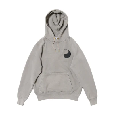 OUR LEGACY FW24 Natura Yin-Yang Print Oversized Hoodie Men’s Overdyed. WS2246WC