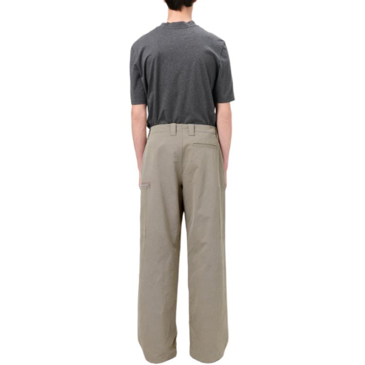 Purchase OUR LEGACY FW24 Tactical Twill Celana Cargo Wide-Leg Loose Fit Abu-abu. M4244TP