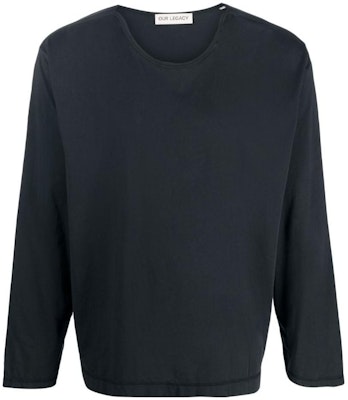 OUR LEGACY Sudadera Hombres Negra Manga Larga Oversize Cuello Redondo M2236PB Order OUR LEGACY Sudadera Hombres Negra Manga Larga Oversize Cuello Redondo M2236PB