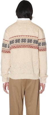 OUR LEGACY Suéter de Punto Oversized con Cuello Acanalado Multicolor - Manga Larga M2243BS Shop OUR LEGACY Suéter de Punto Oversized con Cuello Acanalado Multicolor - Manga Larga M2243BS