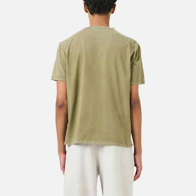OUR LEGACY Kaos Oversized Hijau Zaitun Polos Lengan Pendek. M2256BC Purchase OUR LEGACY Kaos Oversized Hijau Zaitun Polos Lengan Pendek. M2256BC