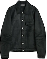 Our Legacy Single-Breasted Waxed Jacket Men M2235RWB Our Legacy Single-Breasted Waxed Jacket Men M2235RWB