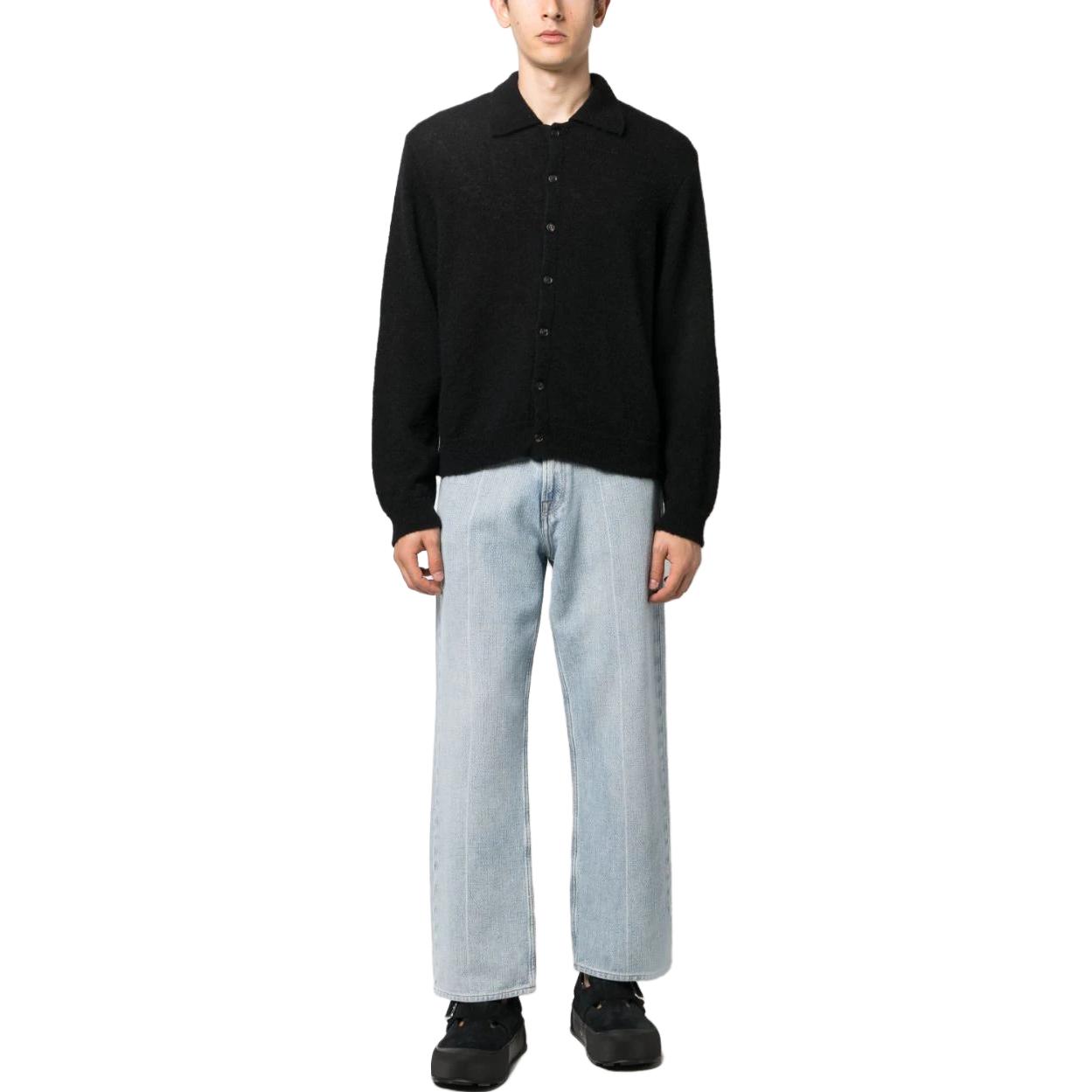 Lookbook OUR LEGACY 單色V領扣式針織開襟毛衣 M4213ECFSE