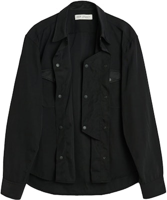 OUR LEGACY SS23 Camisa Casual Negra de Manga Larga Color Sólido. M2232PBD Buy OUR LEGACY SS23 Camisa Casual Negra de Manga Larga Color Sólido. M2232PBD